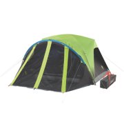 Coleman tent with outlet screen room